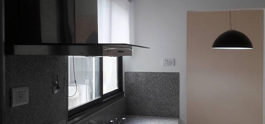 Cocina Estilo contemporaneo Color marron, blanco, gris  diseñado por Atlantico Arqs | Arquitecto | Copyright www.atlanticoarqs.com