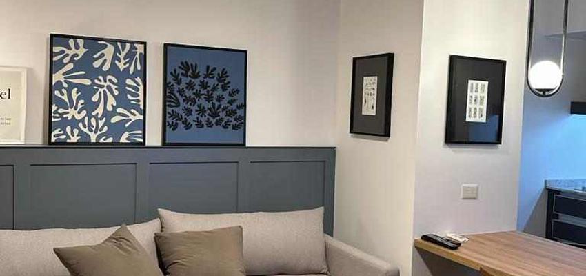 Dormitorio, Comedor, Cocina Estilo moderno Color marron, marron, beige  diseñado por Atlantico Arqs | Arquitecto 