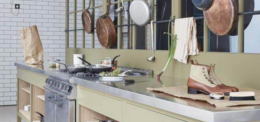 Cocina Estilo clasico Color verde  diseñado por Víctor J. García I INTERIORISMO | Interiorista | Copyright Pinterest