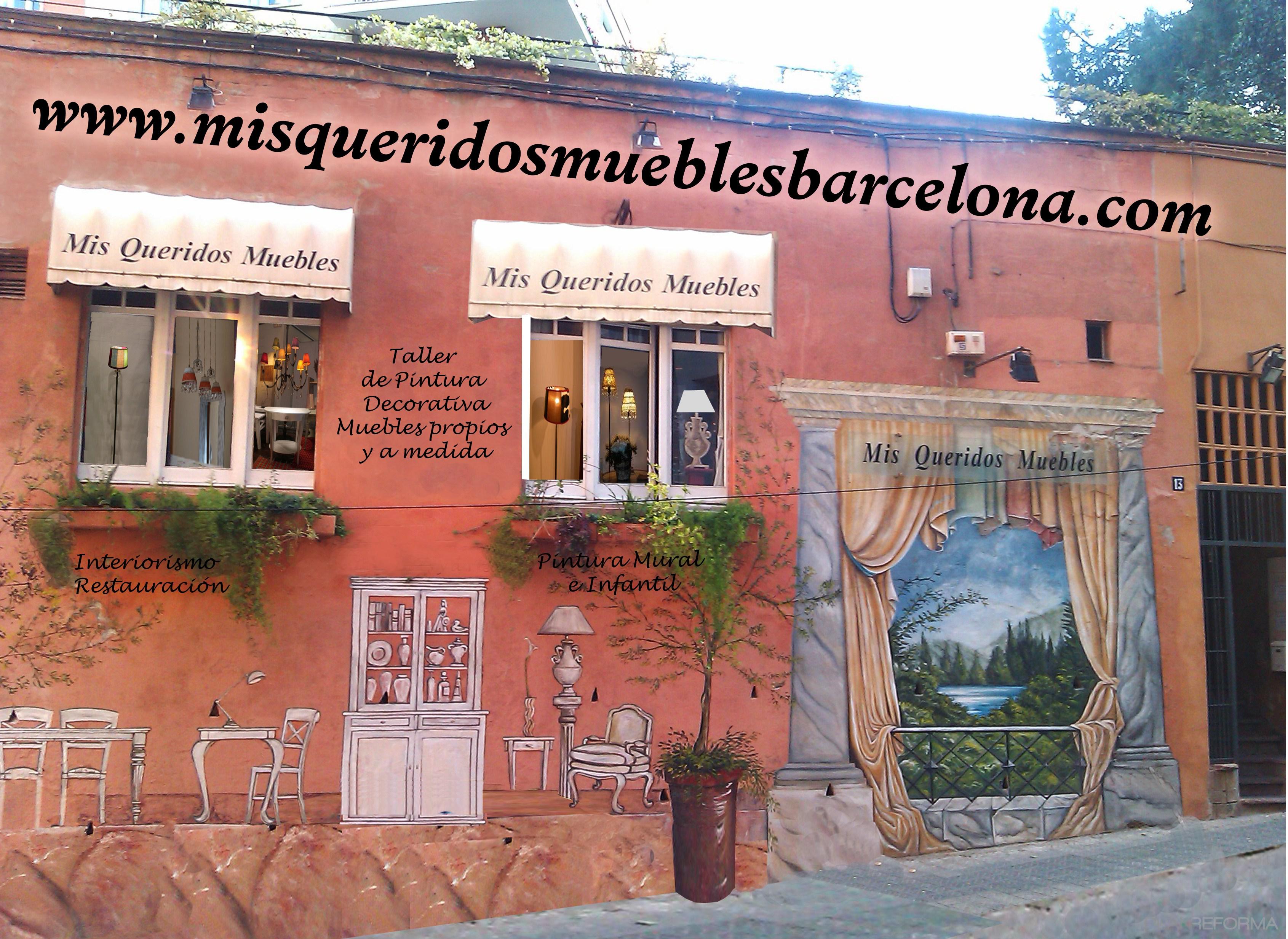 Tienda Estilo mediterraneo Color ocre  diseñado por Mis Queridos Muebles Barcelona | Decorador 