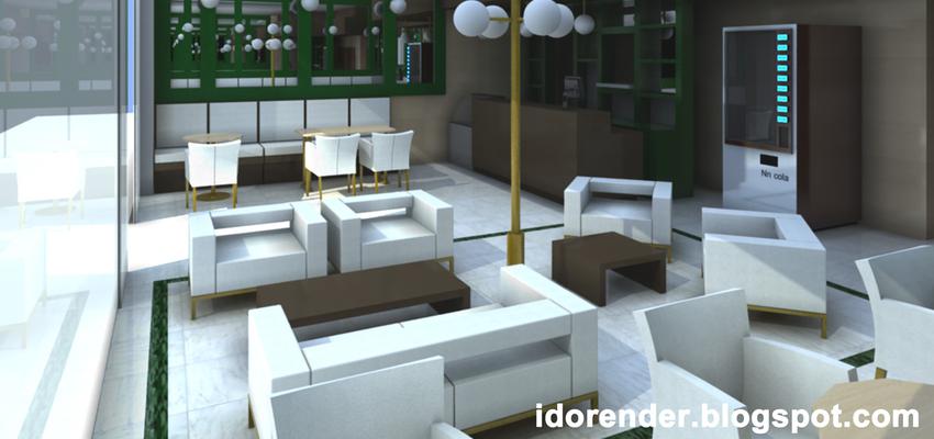 Cafeteria, Hotel style contemporaneo color verde, marron, blanco  diseñado por Micas | Arquitecto | Copyright Miguel Ángel Castillo Gallego, MiCas