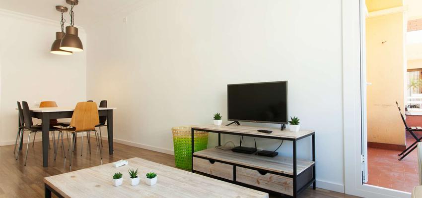 Comedor, Salon Estilo moderno Color beige, blanco  diseñado por Masquepintura | Gremio | Copyright Mas que pintura