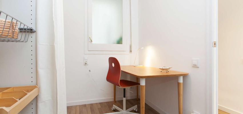 Estudio Estilo clasico Color marron, blanco  diseñado por Masquepintura | Gremio | Copyright Mas que pintura