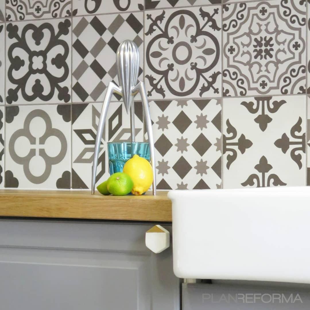 Cocina Estilo vintage Color gris