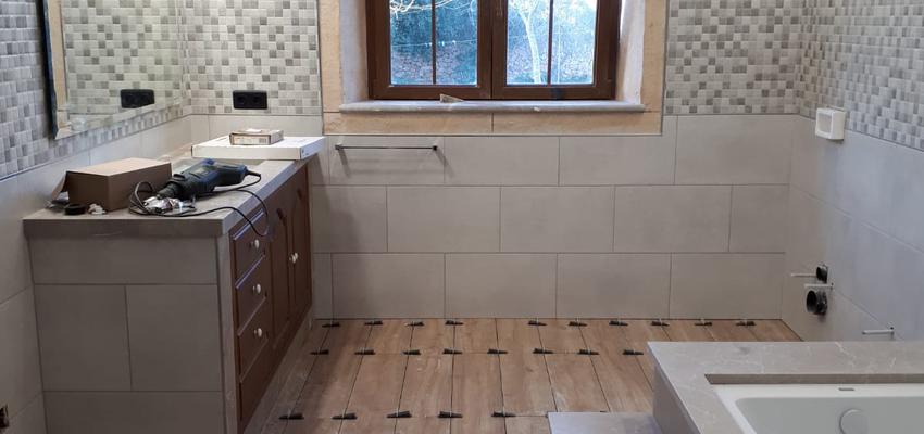 Baño Estilo clasico Color crema  diseñado por Salvador Rodríguez Sánchez | Reformista, constructor | Copyright Reforma de Baño