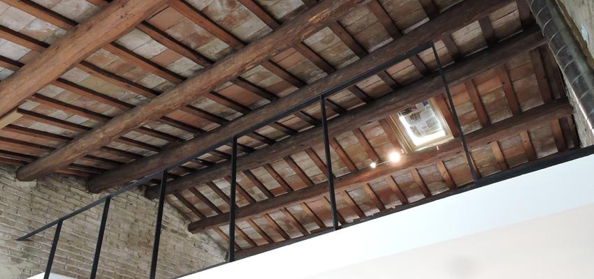 Dormitorio, Estudio, Loft Estilo contemporaneo Color marron, beige, blanco, negro  diseñado por Pep Sala - rsp arquitectura | Arquitecto | Copyright si