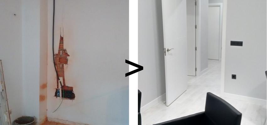 Oficina Estilo contemporaneo Color blanco, gris, negro  diseñado por Arquitectos 3hache | Arquitecto | Copyright Propietario