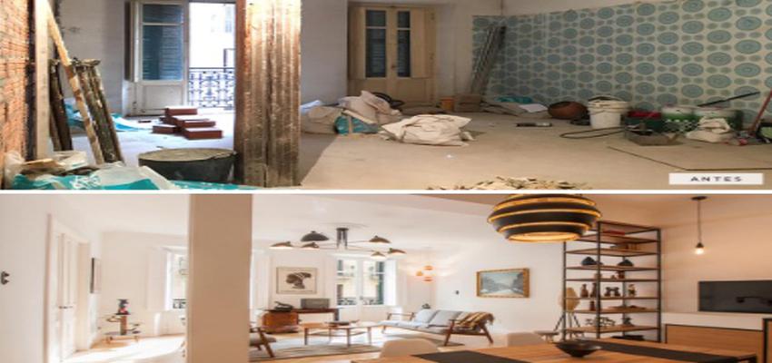 Comedor Estilo moderno Color azul oscuro  diseñado por Novallars &  espais | Reformista, constructor | Copyright imagen propia