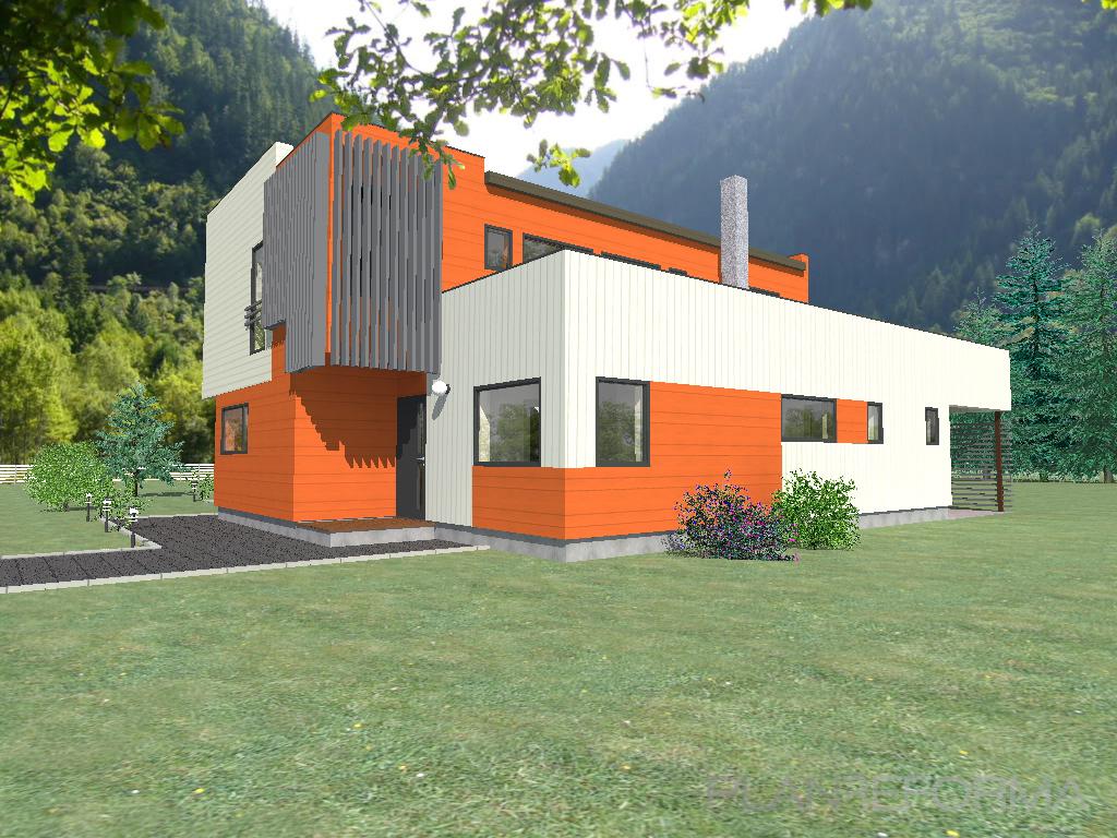 Estudio, Loft, Hotel Estilo moderno Color verde  diseñado por Madereco | Gremio 