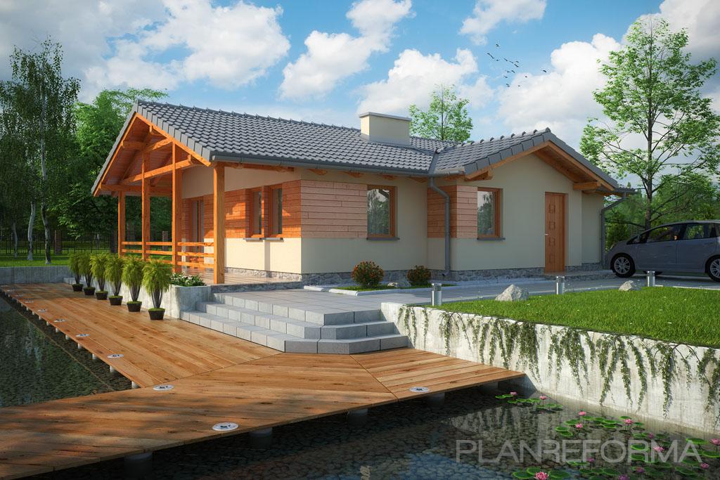 Exterior, Loft, Hotel Estilo moderno Color verde  diseñado por Madereco | Gremio 