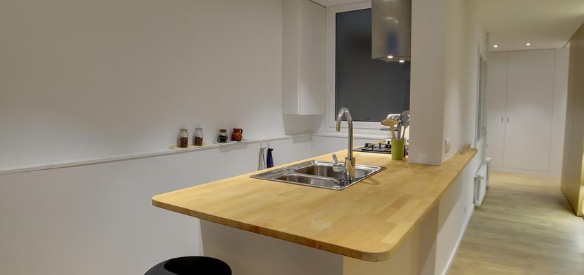 Cocina Estilo moderno Color azul oscuro  diseñado por Jaume  (Cuadern Campanals Arquitectes) | Gremio | Copyright Cuadern Campanals