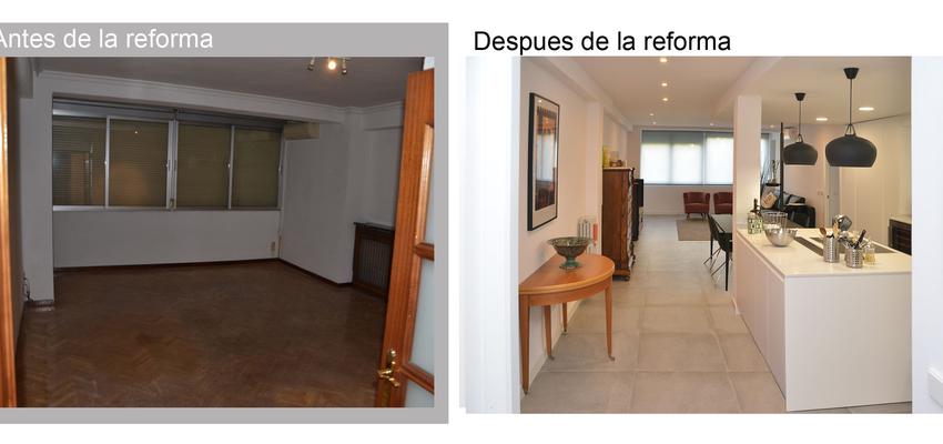 Loft Estilo moderno Color blanco, gris  diseñado por Mirmen Arquitectura - Interiorismo - Reformas | Gremio | Copyright Propiedad