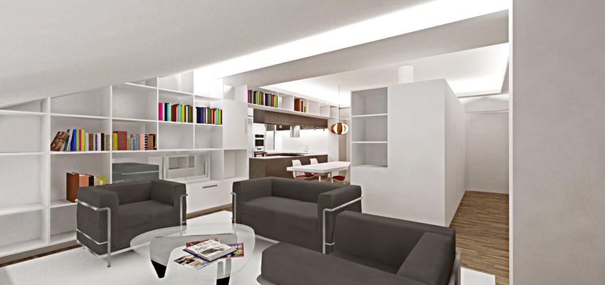Salon style moderno color blanco, gris  diseñado por Pastor & Associats | Arquitecto 