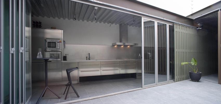 Cocina style moderno color gris  diseñado por e-closion, ambientes de cocina | Gremio 