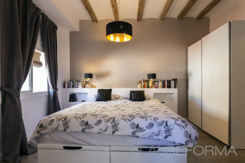 Dormitorio Estilo contemporaneo Color marron