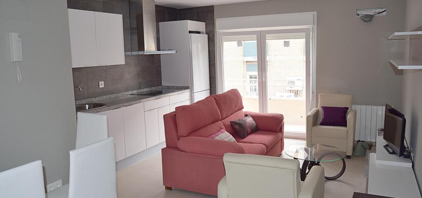 Comedor, Cocina, Salon Estilo moderno Color rosa, gris, plateado  diseñado por Arquiox Idea | Arquitecto 
