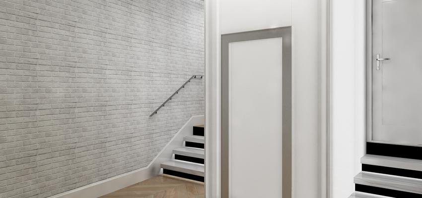 Vestibulo Estilo contemporaneo Color gris  diseñado por Arquiox Idea | Arquitecto 