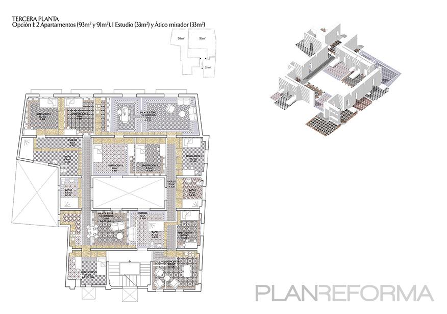 style contemporaneo color blanco, gris, gris  diseñado por SERRANO + BAQUERO | Arquitecto 
