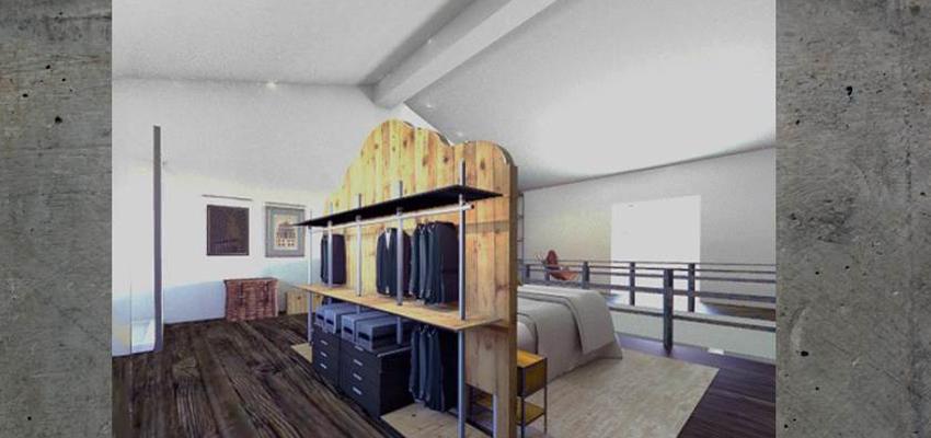 Dormitorio Estilo vanguardista Color gris, negro, dorado  diseñado por Paula Blanc | Interiorista | Copyright Blanc Interiores