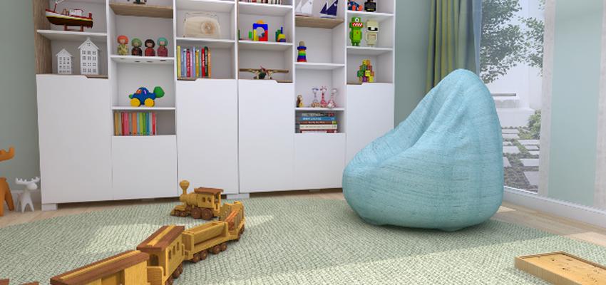 Dormitorio, Sala de juegos, Niños Estilo moderno Color amarillo, verde, turquesa  diseñado por Estudio Lota | Interiorista | Copyright Estudio Lota