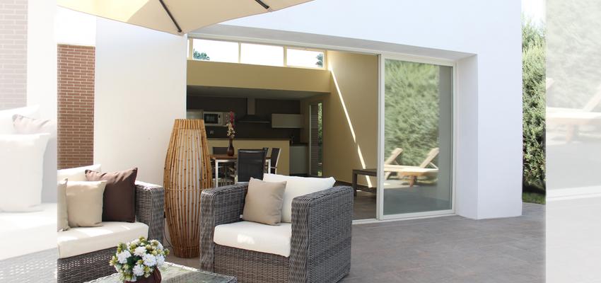 Comedor, Piscina, Jardin Estilo contemporaneo Color verde  diseñado por ACTIVE Arquitectos | Arquitecto | Copyright ACTIVE Arquitectos