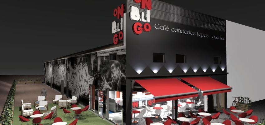 Exterior, Cafeteria, Jardin Estilo moderno Color rojo, marron, negro  diseñado por Kenzia | Interiorista 