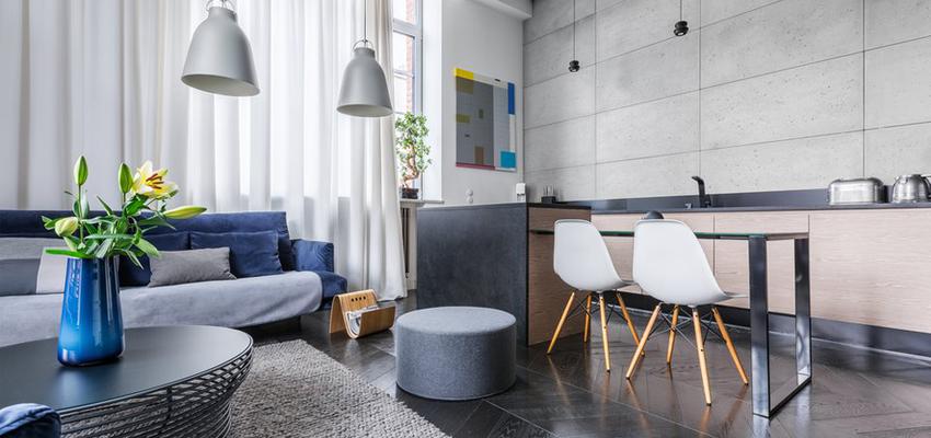 Comedor, Cocina, Loft Estilo moderno Color azul, marron, gris  diseñado por Rysibcn SL | Gremio | Copyright rysibcn sl