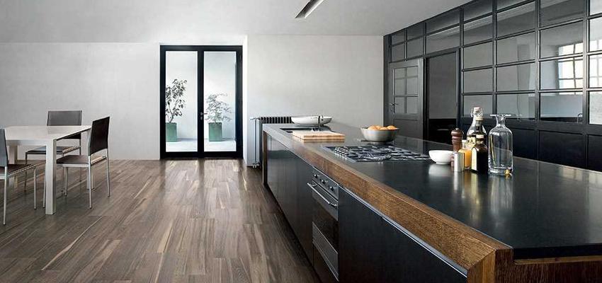 Cocina Estilo moderno Color marron, gris, negro  diseñado por Rysibcn SL | Gremio | Copyright rysibcn sl