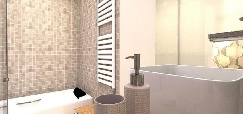 Baño Estilo moderno Color beige, gris, bronce  diseñado por Rysibcn SL | Gremio 