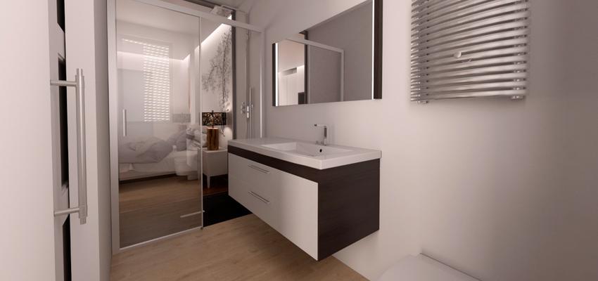 Baño Estilo moderno Color beige, marron, blanco  diseñado por Rysibcn SL | Gremio 