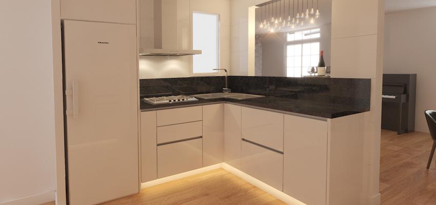 Cocina Estilo moderno Color beige, blanco, negro  diseñado por Rysibcn SL | Gremio 