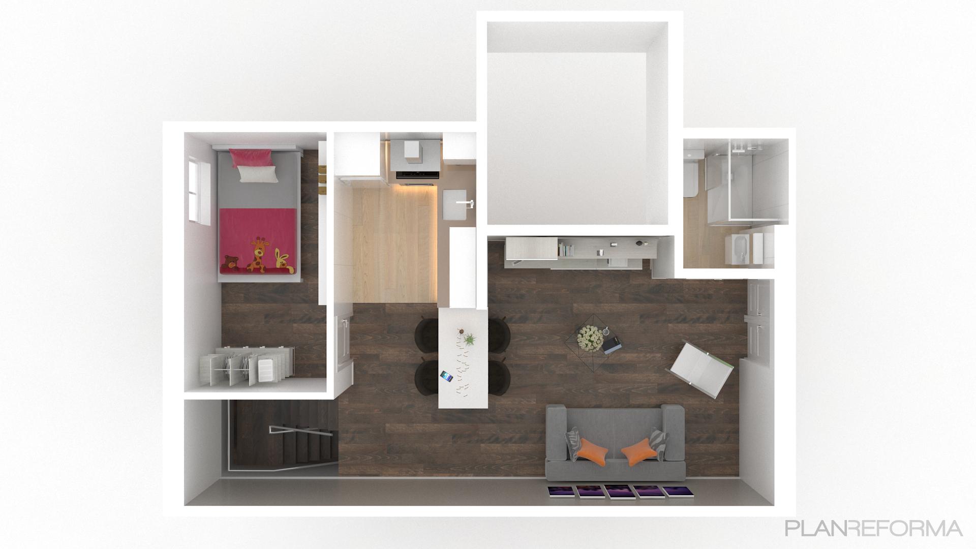 Dormitorio Estilo moderno Color beige, marron, blanco  diseñado por Rysibcn SL | Gremio 