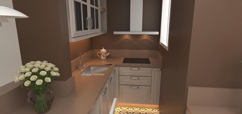 Cocina Estilo moderno Color marron, beige, blanco  diseñado por Rysibcn SL | Gremio 