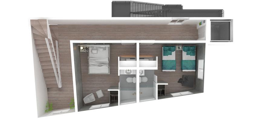 Dormitorio Estilo moderno Color beige, marron, gris  diseñado por Rysibcn SL | Gremio 