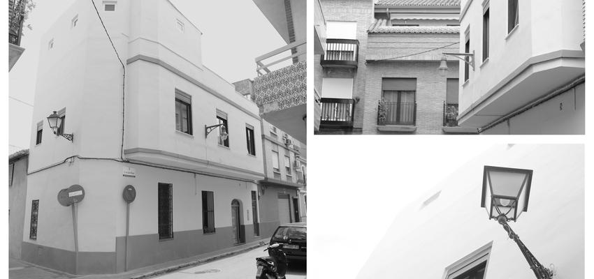 Balcon, Exterior style contemporaneo color blanco, gris, negro  diseñado por Adapto Habitat | Arquitecto 