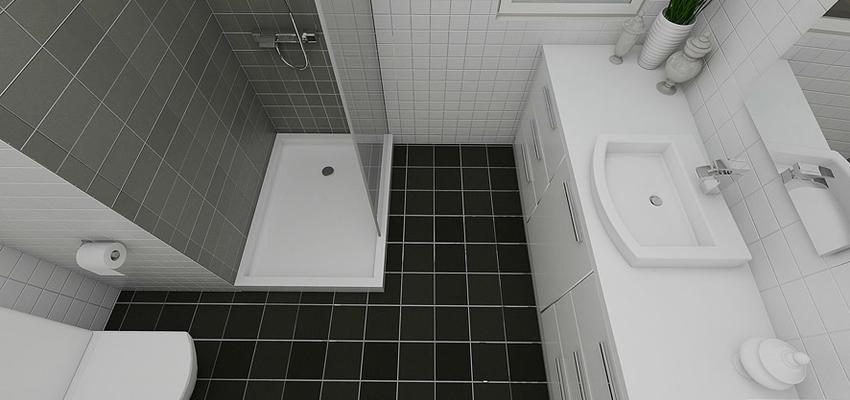 Baño Estilo moderno Color blanco, gris, negro  diseñado por G+C obra interior SL | Gremio | Copyright G+C obra interior SL