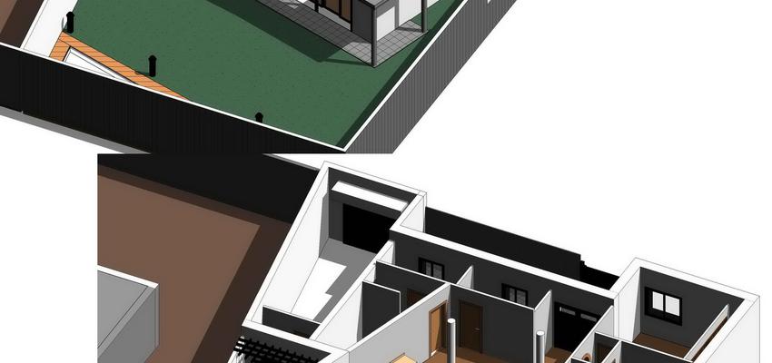 Baño, Dormitorio, Comedor, Salon, Escalera style contemporaneo color marron, gris, negro  diseñado por Acedo Arquitectura y Urbanismo, S.L.P.U. | Arquitecto 