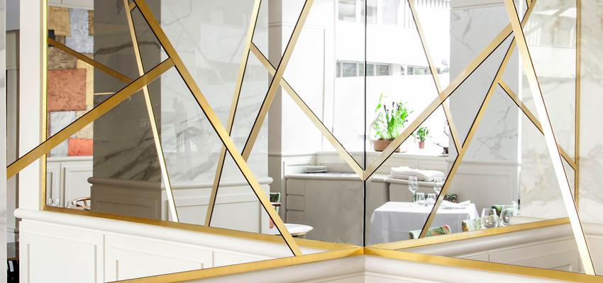 Comedor Estilo clasico Color ocre, amarillo, beige  diseñado por Virginia Sánchez | Interiorista 