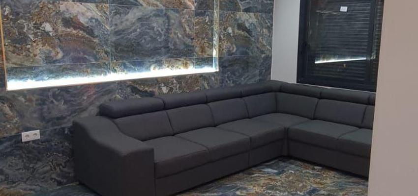 Comedor Estilo moderno Color azul cielo  diseñado por Grupo Rumil | Reformista, constructor 