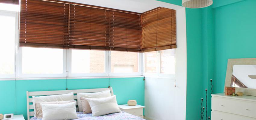 Dormitorio Estilo contemporaneo Color turquesa, violeta, marron  diseñado por GRUPO STYLO REFORMAS Y DECORACIÓN S.L. | Gremio 