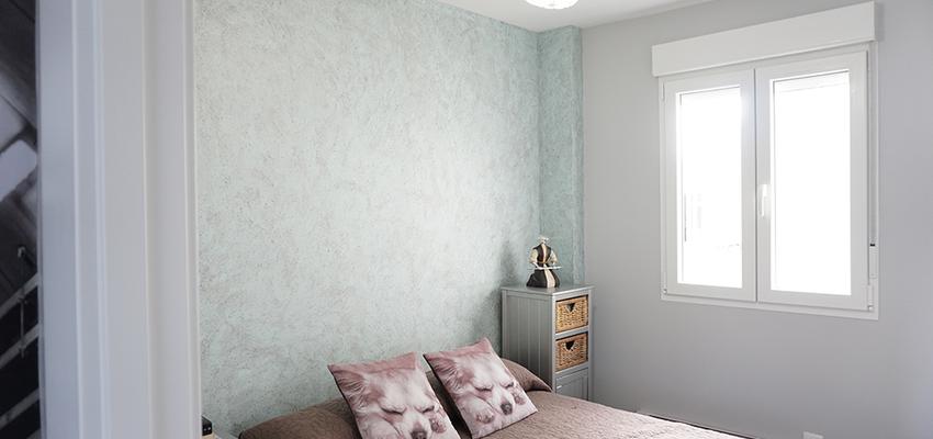 Dormitorio Estilo moderno Color beige, blanco, gris  diseñado por GRUPO STYLO REFORMAS Y DECORACIÓN S.L. | Gremio | Copyright stylo reformas y decoración sl