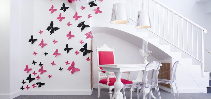 Oficina style contemporaneo color rosa, blanco, gris, negro  diseñado por Nuvart | Interiorista | Copyright Esta imagen es propiedad de Nuvart.