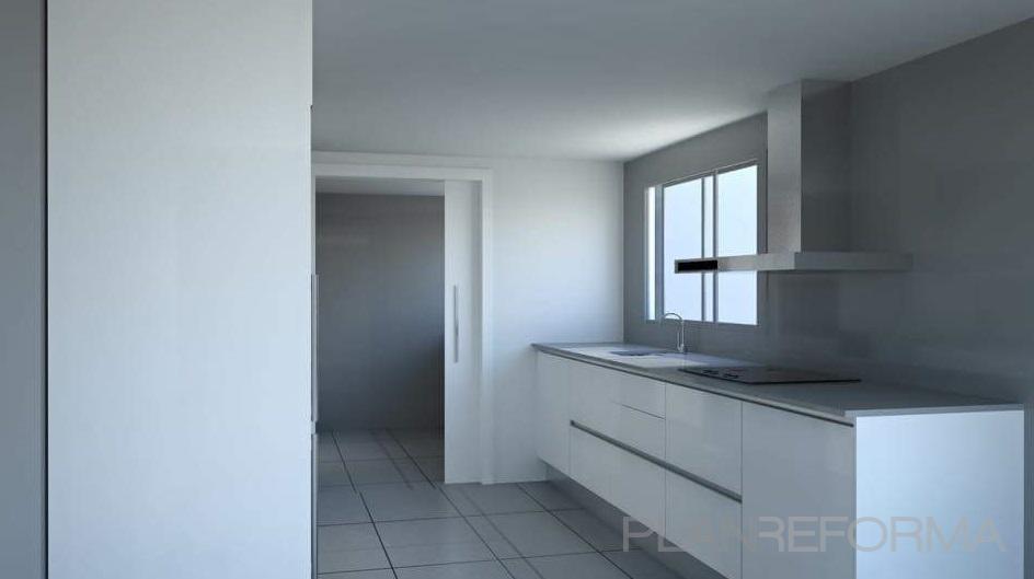Cocina Estilo moderno Color gris, plateado  diseñado por Habitium | Arquitecto Técnico 