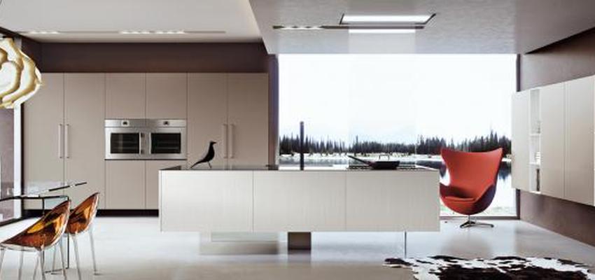 Cocina style moderno color beige, marron, blanco  diseñado por Kubic Marbella | Arquitecto | Copyright © Copyright - Kubic Marbella