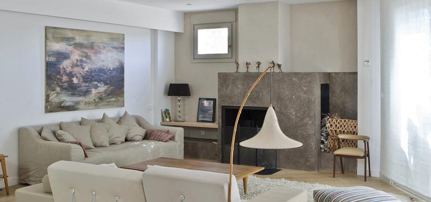 Salon Estilo moderno Color blanco  diseñado por Gustavo Alvarez Rivas | Reformista, constructor | Copyright Propia