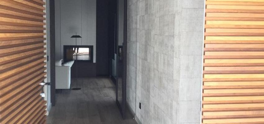 Recibidor, Salon Estilo contemporaneo Color marron, gris, gris  diseñado por Angels Casellas - Interiorista | Interiorista | Copyright Angels Casellas