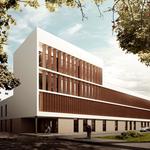 Exterior Estilo moderno Color beige, marron, blanco