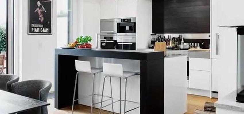 Cocina Estilo moderno Color marron, blanco, negro  diseñado por Serveis Generals. JW | Gremio 