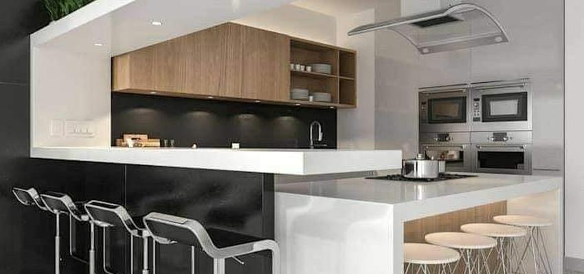Cocina Estilo moderno Color marron, blanco, negro  diseñado por Serveis Generals. JW | Gremio 