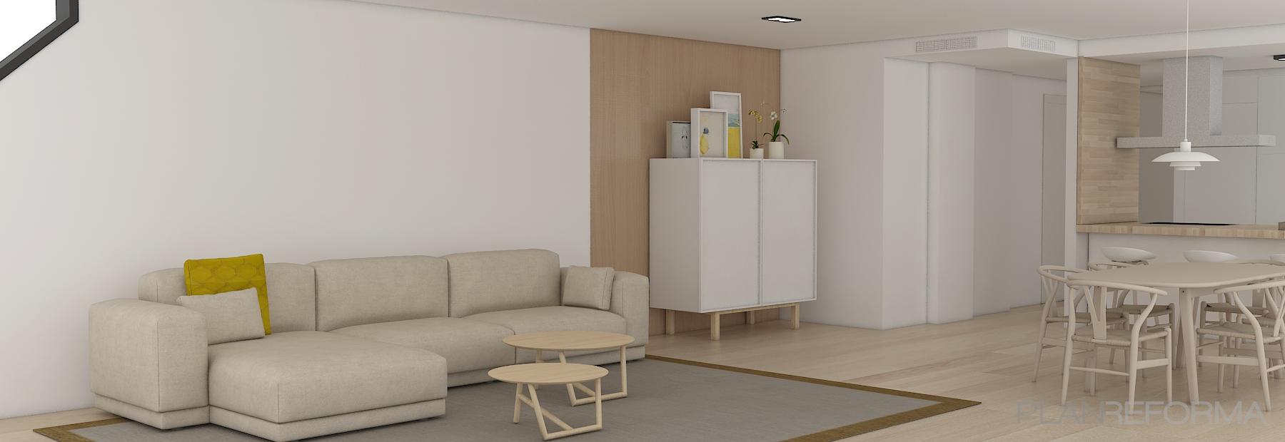 Loft Estilo moderno Color beige, marron, blanco, gris  diseñado por Studiotransparente | Interiorista 